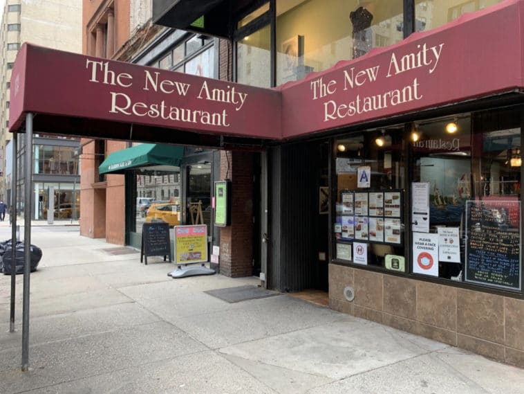 The New Amity Restaurant on Madison Avenue closed after 45 years