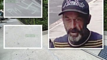 Suspect wanted for drawing three swastikas on UES sidewalk | Upper East Site, NYPD