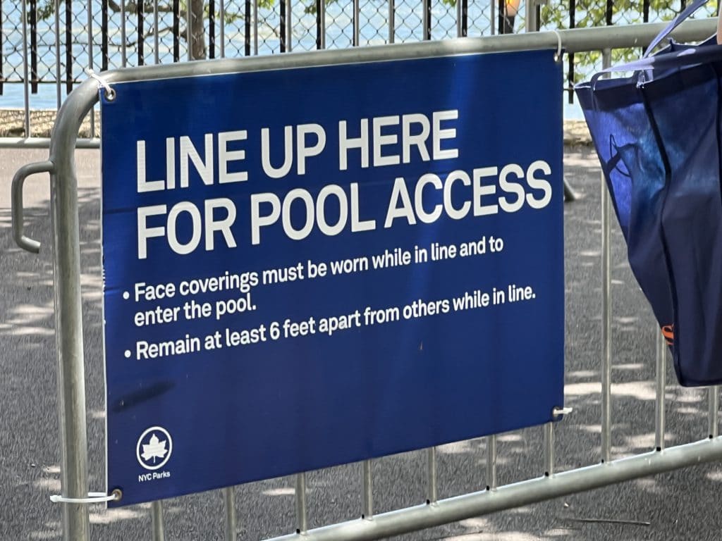 NYC Parks says public pool time is being split into 'sessions' | Upper East Site