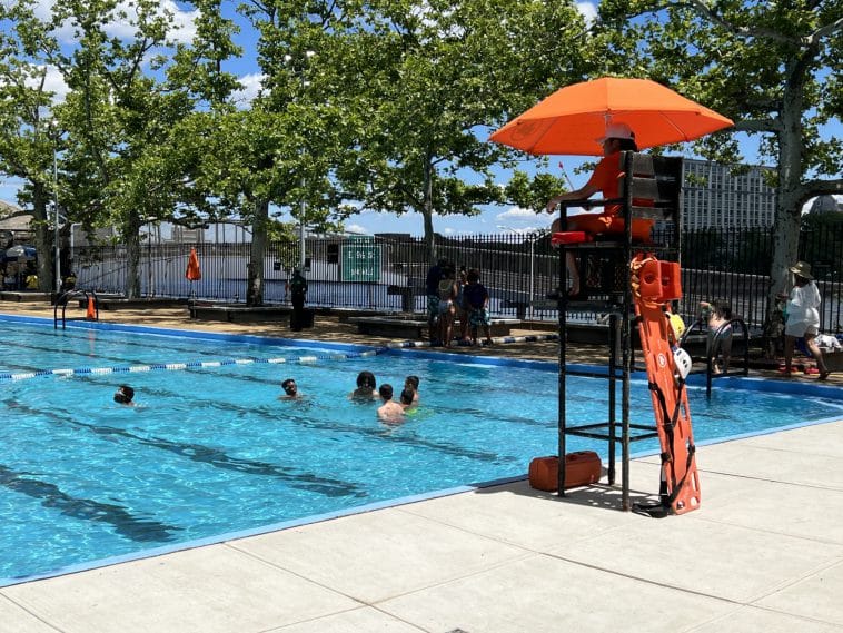 John Jay Park's public pool will be open until 8:00 pm | Upper East Site
