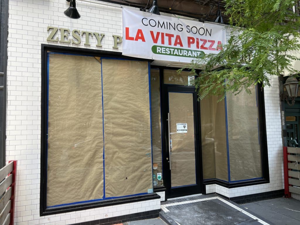 La Vita Pizza is coming to 1670 Third Avenue between East 93rd and 94th Streets | Upper East Site