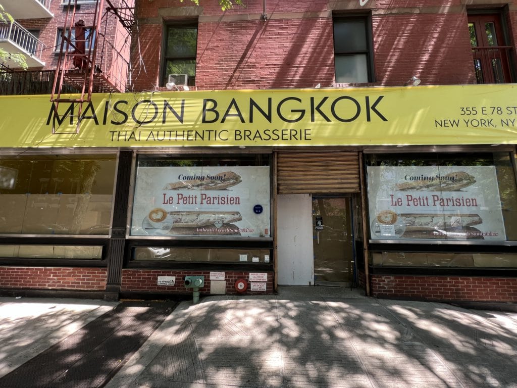 Le Petit Parisien French sandwich shop is set to open at 355 East 78th Street near First Avenue | Upper East Site