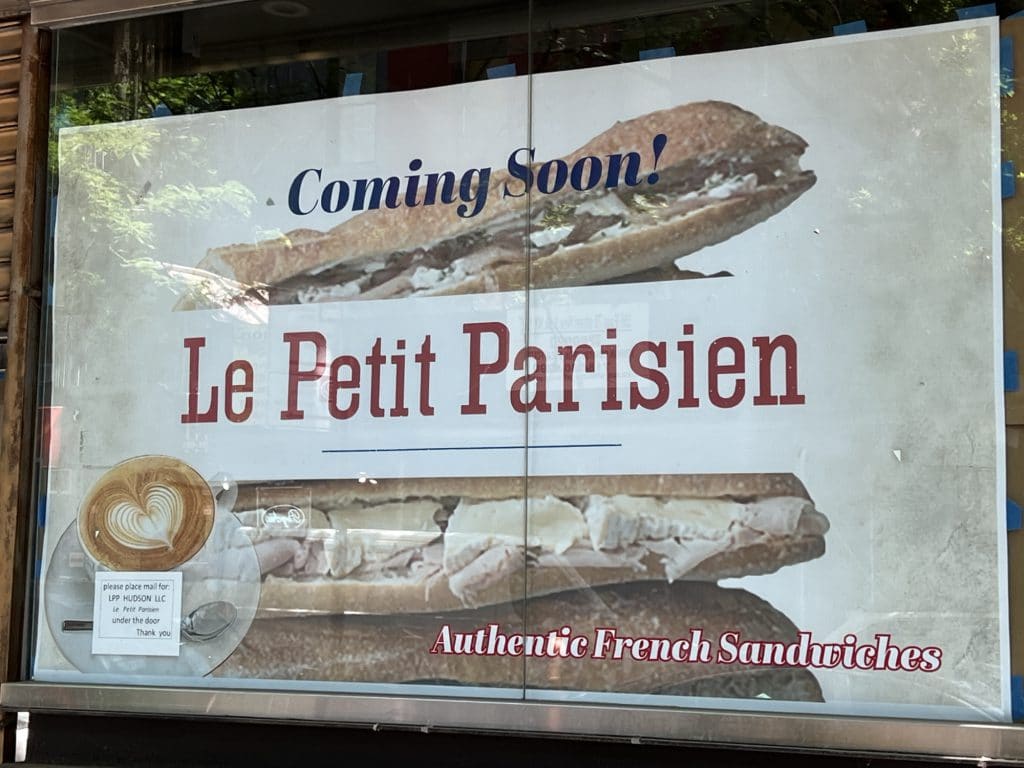 Le Petit Parisien French sandwich shop is set to open at 355 East 78th Street near First Avenue | Upper East Site