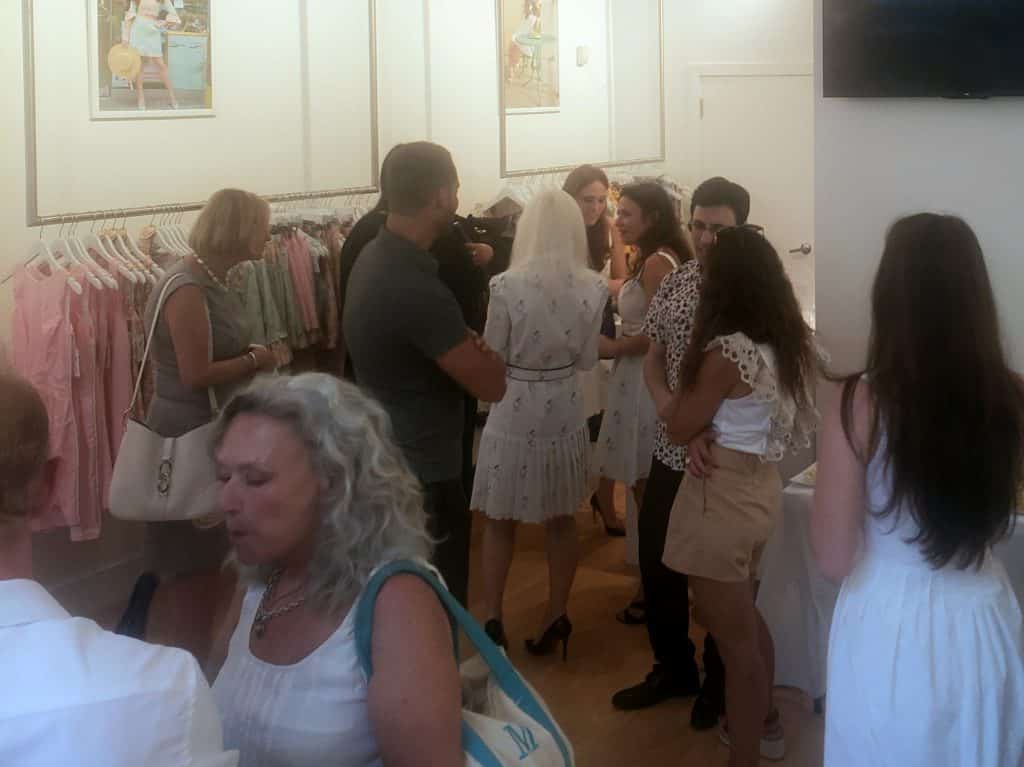 Shari Tata held an intimate launch party Tuesday night | Nora Wesson for Upper East Site