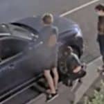Three suspects caught on camera tampering with SUV tires, police say | Upper East Site