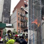 Flames erupted on the fourth floor of 180 East 88th Street | Upper East Site
