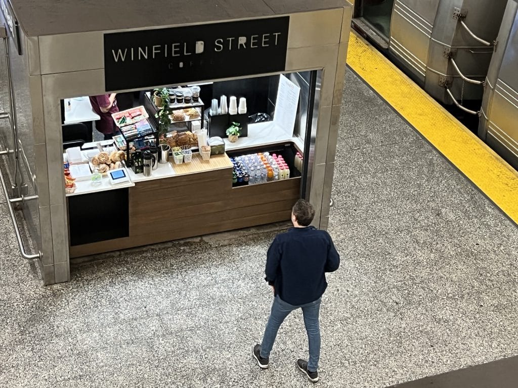 Winfield Street Coffee is located on the lower level of the 96th Street station | Upper East Site