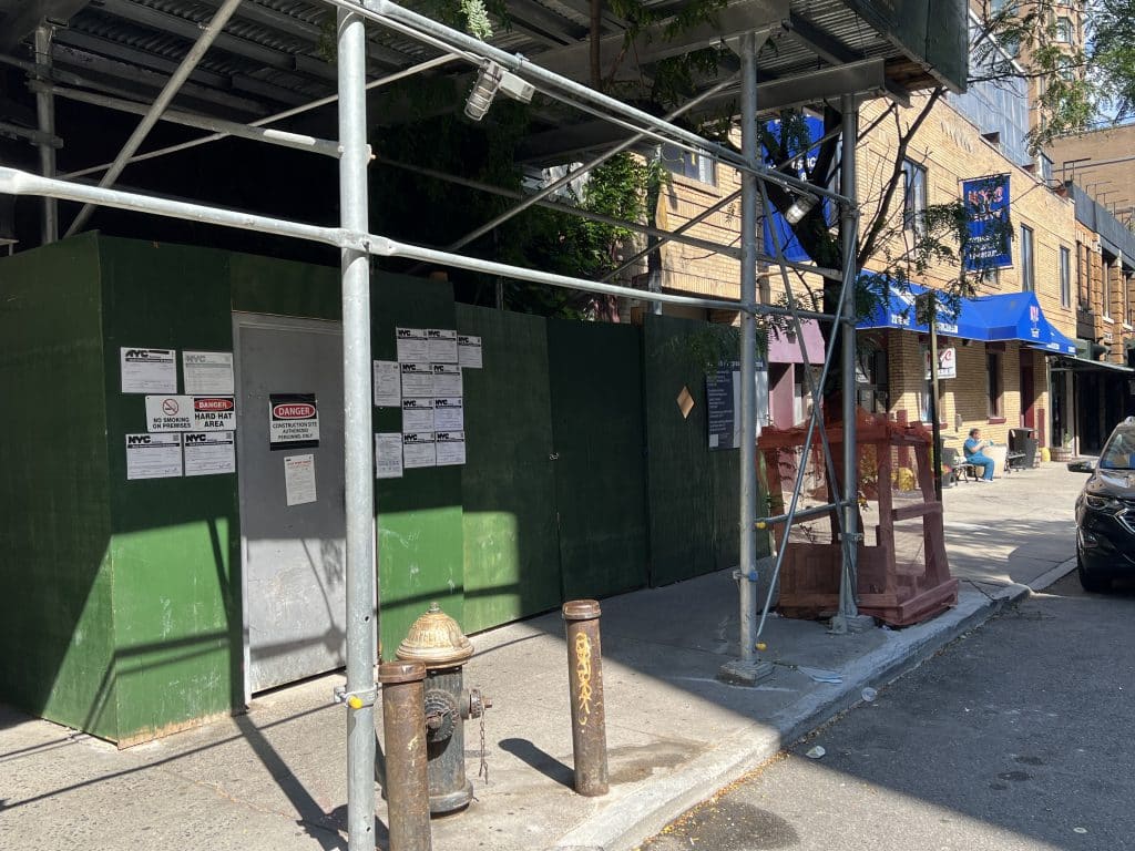 The safe haven shelter is being built at 419 East 91st Street | Upper East Site