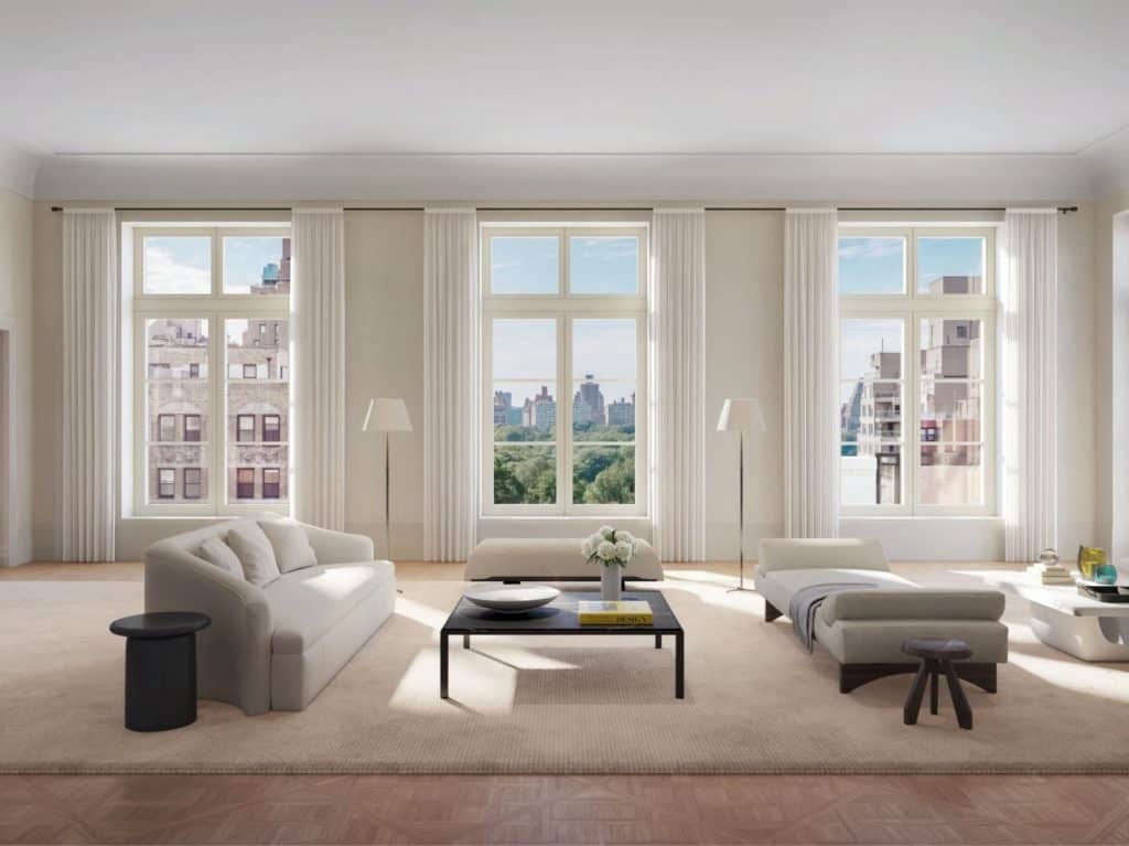 Renderings of the interior of the Bellemont | Robert A.M. Stern Architects 