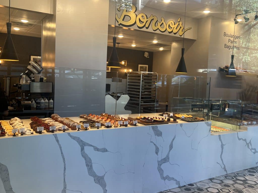 The new bistro is located inside Julien Boulangerie's bakery at 1274 Third Avenue | Upper East Site