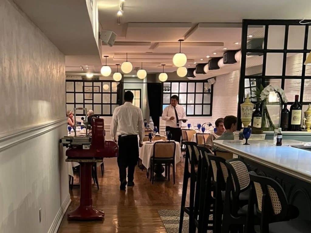 Inside the new Sandro's restaurant at 322 East 86th Street | Upper East Site