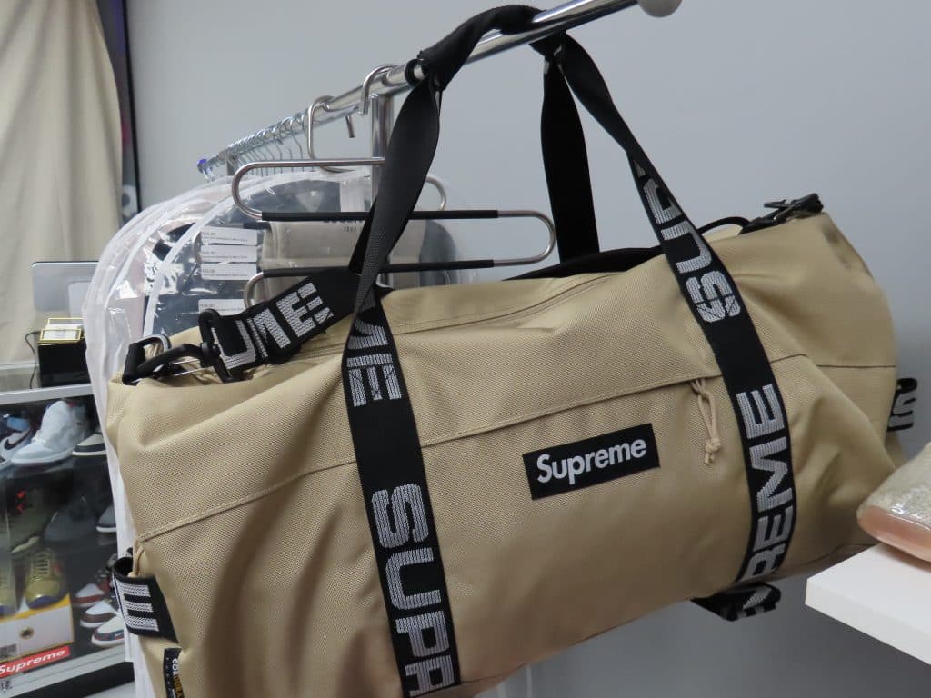 Supreme brand products are available at Vaulted Laces | Nora Wesson/Upper East Site