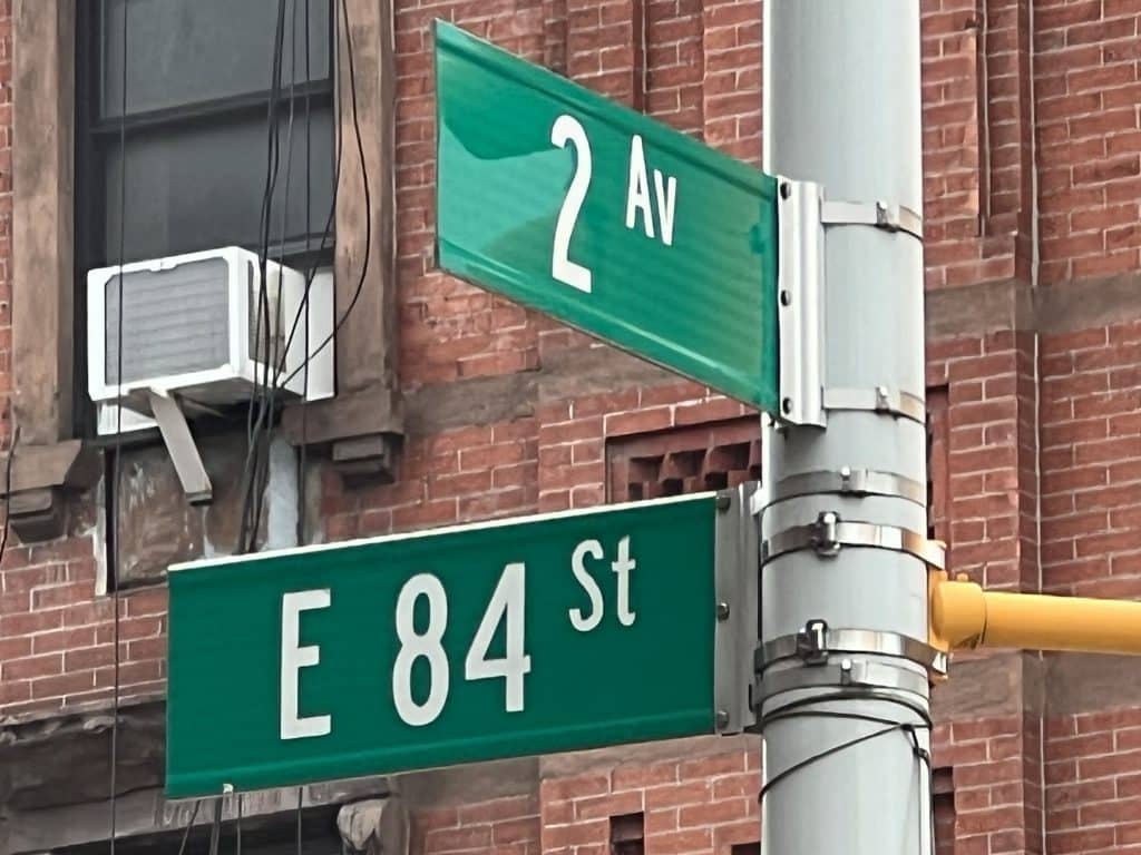 The victim says the attackers followed him onto East 84th Street from Second Avenue | Upper East Site