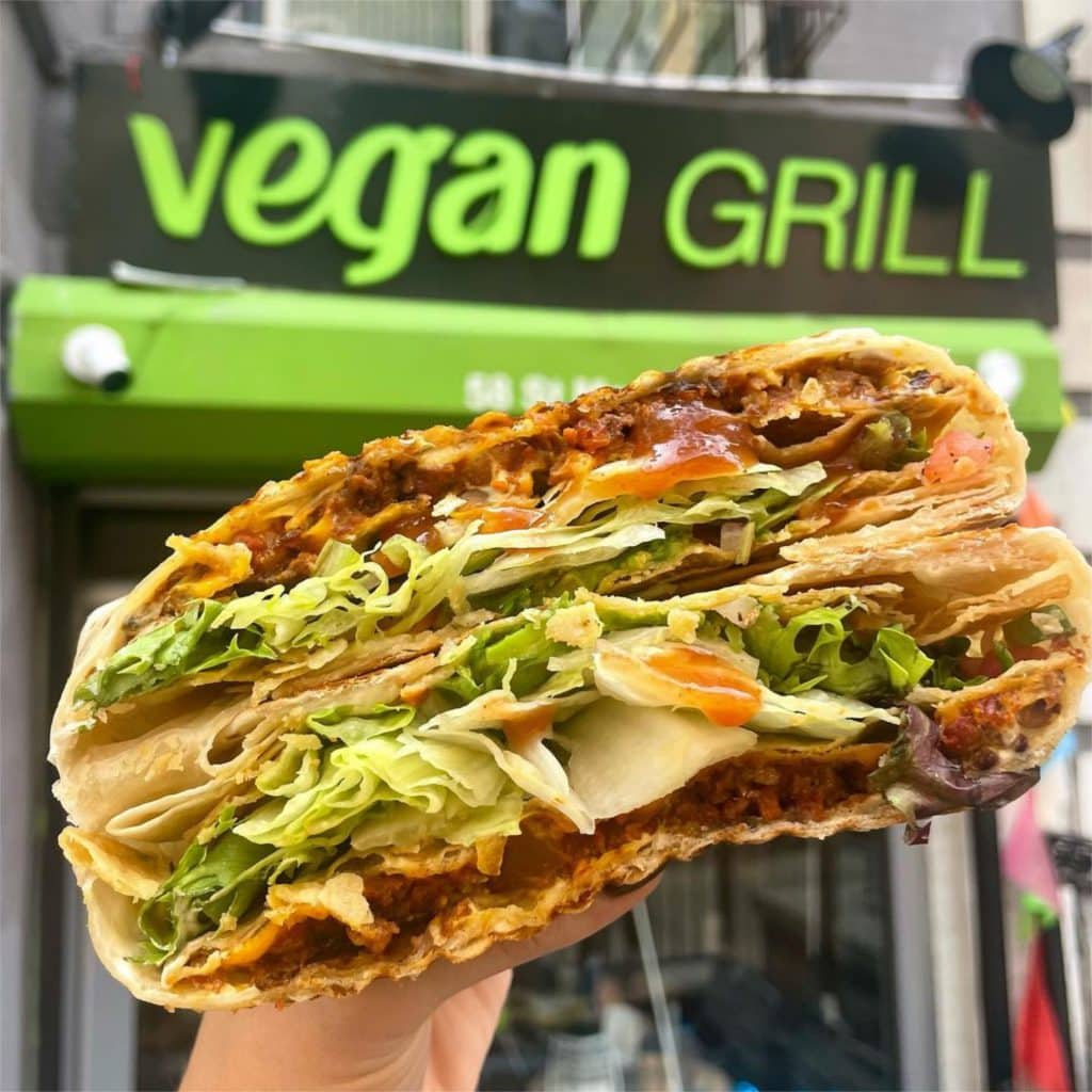 Vegan Grill serves its own plant-based crunchwrap | Vegan Grill