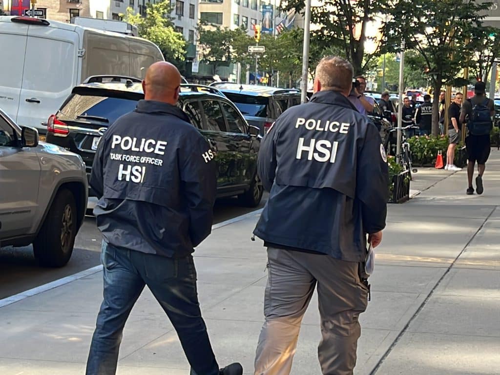 Homeland Security Investigations agents conducted a search at 515 Park Avenue on Thursday | Upper East Site