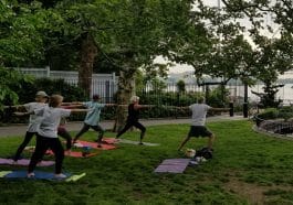 Free senior yoga and fitness classes return to Carl Schurz Park | City Parks Foundation