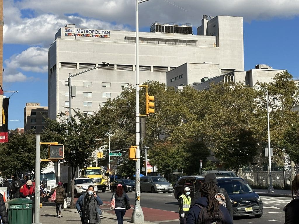Metropolitan Hospital is located at East 97th Street and Second Avenue | Upper East Site