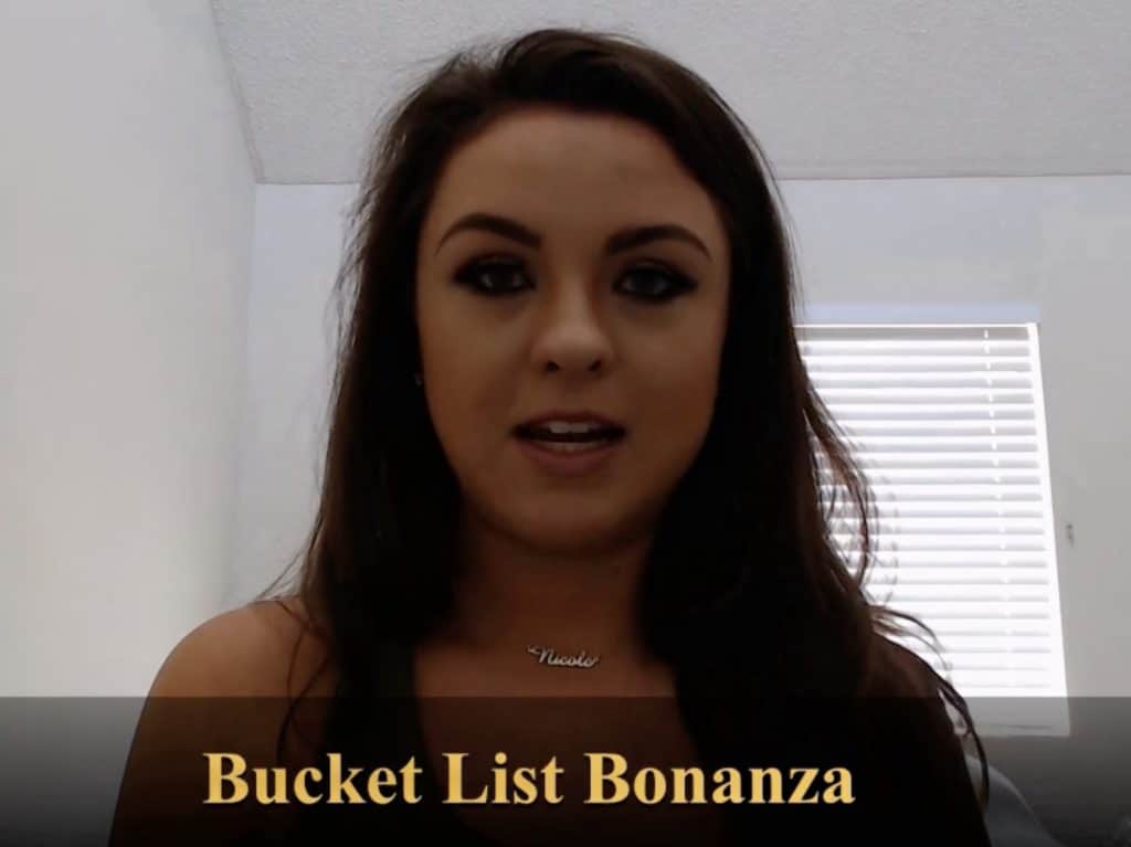 Adult actress Nicole Sage directs and stars in Bucket List Bonanza | Mike Itkis for Congress