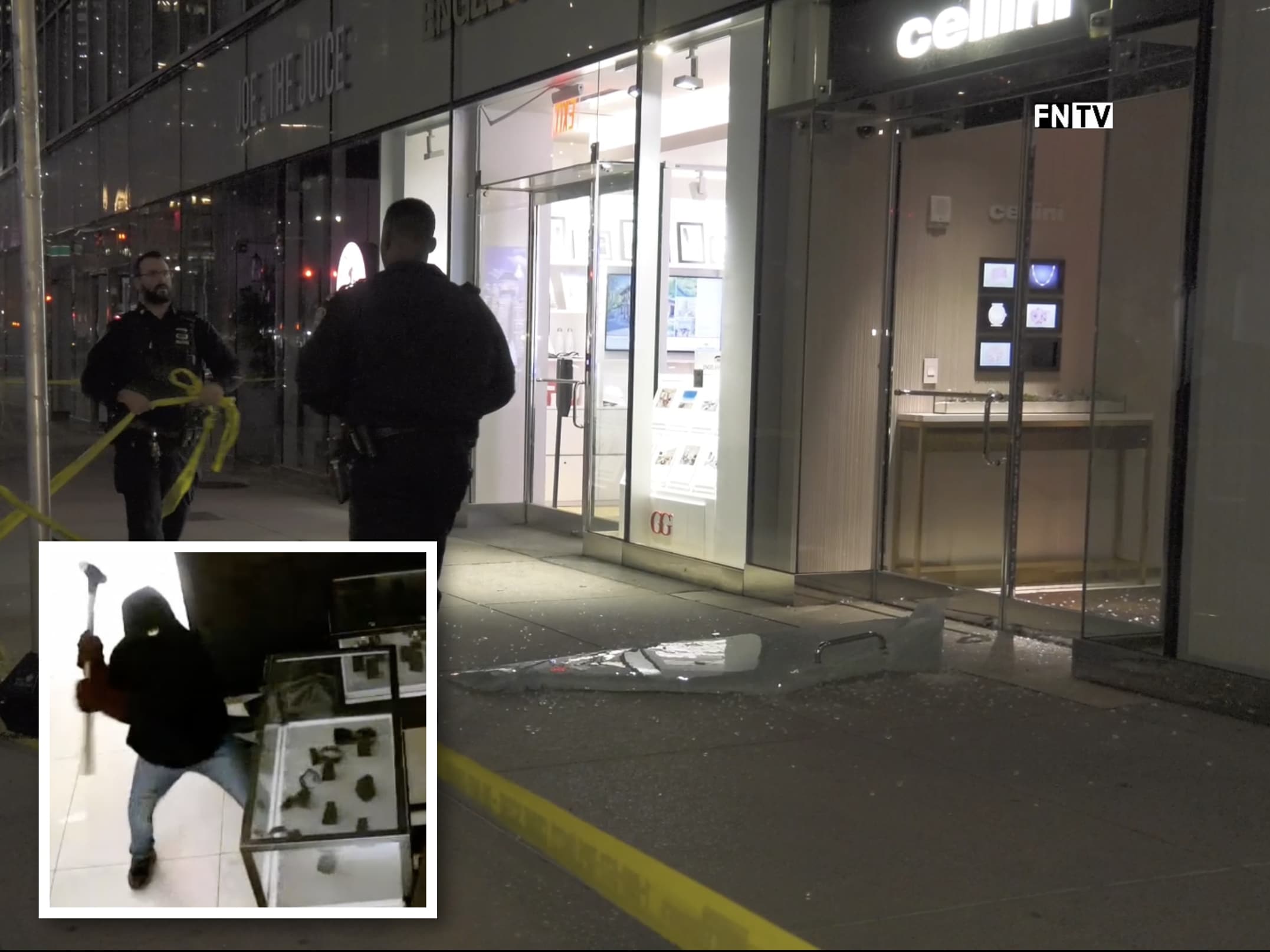 Three burglars steal more than $500k in jewelry from Park Avenue store, police say