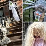 Upper East Side stoops are transformed into spooky showcases | Upper East Site