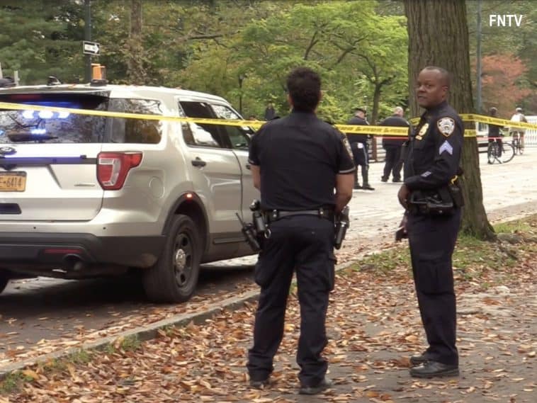 A jogger was struck from behind by a cyclist and critically injured in Central Park, police say