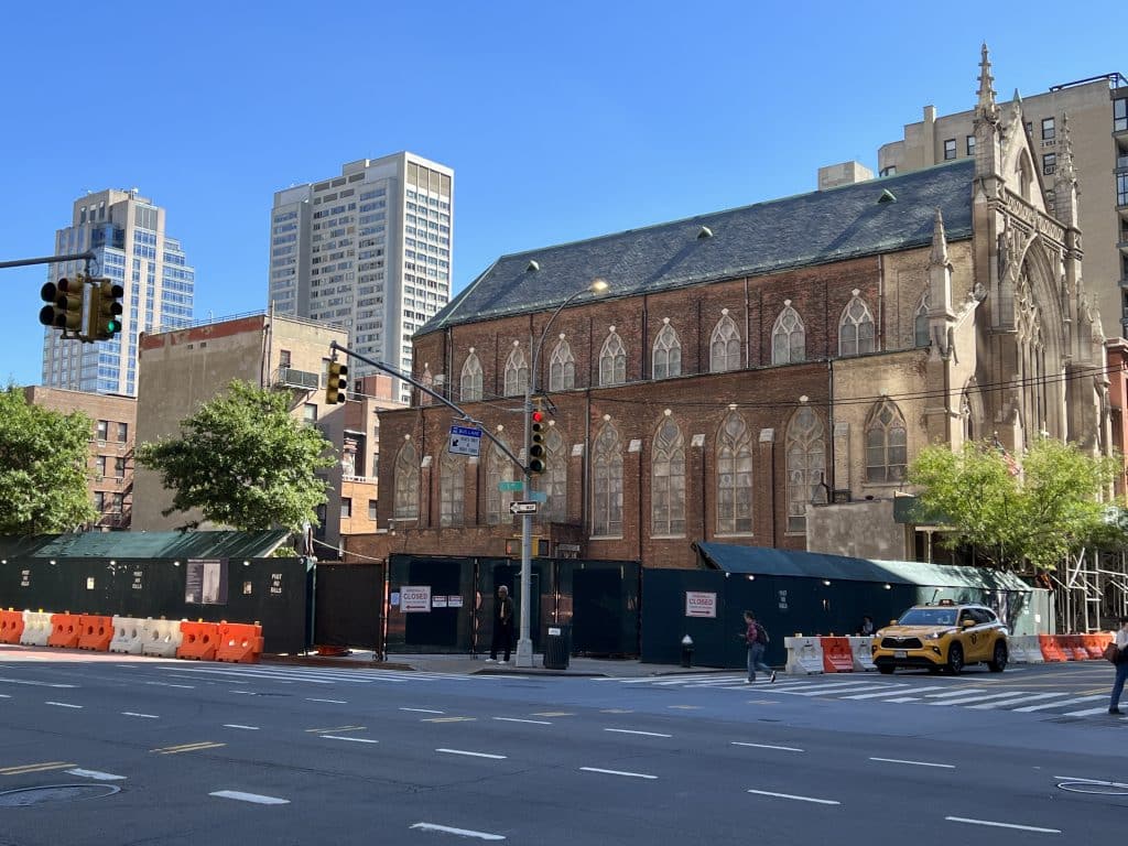 The noisy construction site is located at East 79th Street and First Avenue | Upper East Site