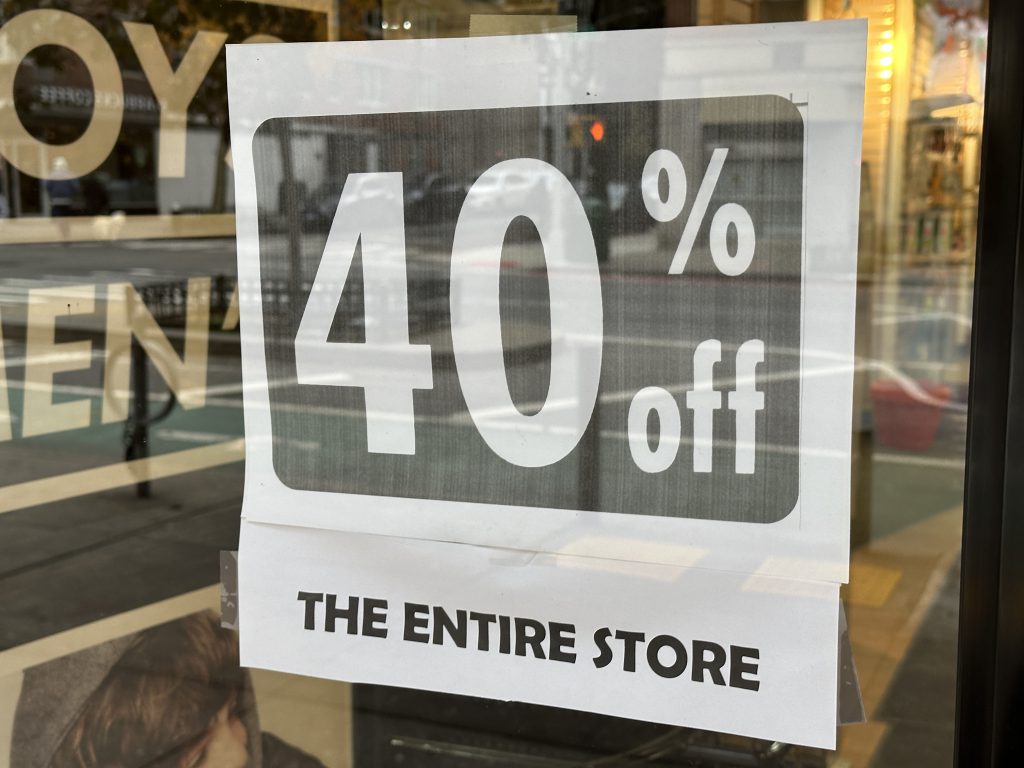 Lester's is offering deep discounts ahead of the department store's closure | Upper East Site