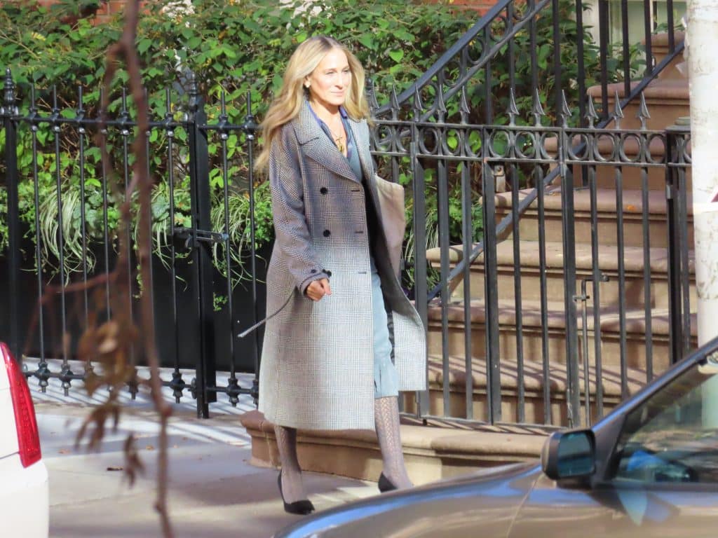 Sarah Jessica Parker shoots a scene for 'And Just Like That' on Madison Avenue | Upper East Site