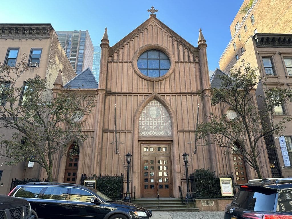 All Saint's Episcopal Church on East 60th Street was the target of vandalism | Upper East Site
