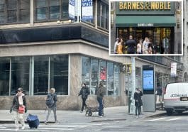 Barnes & Noble takes over the vacant retail space formerly home to a Duane Reade