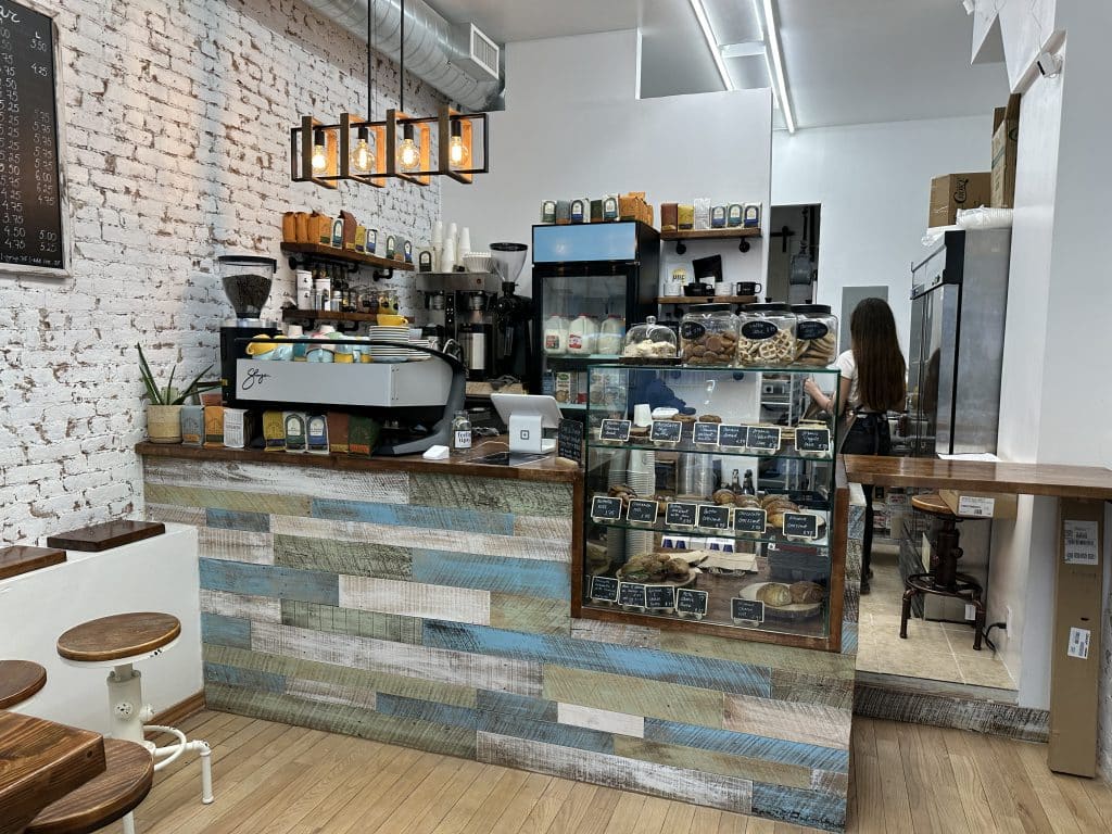 The Upper East Side location is the Peaky Barista's third coffee shop | Upper East Site