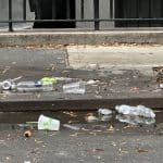 Trash accumulates on an Upper East Side sidewalk and street | Upper East Site