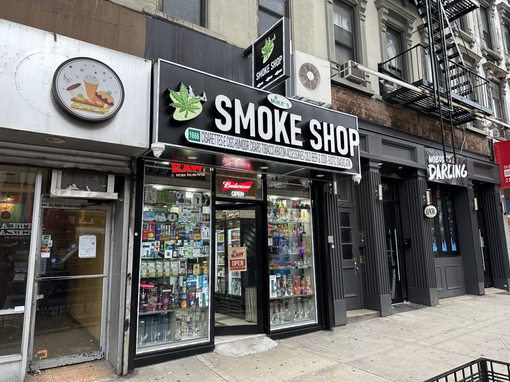 Unlicensed THC products were also available for sale at this Yorkville smoke shop | Upper East Site