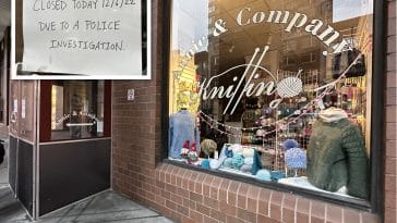 UES kitting and needlepoint shop Annie & Company has become one of the latest businesses targeted by thieves.