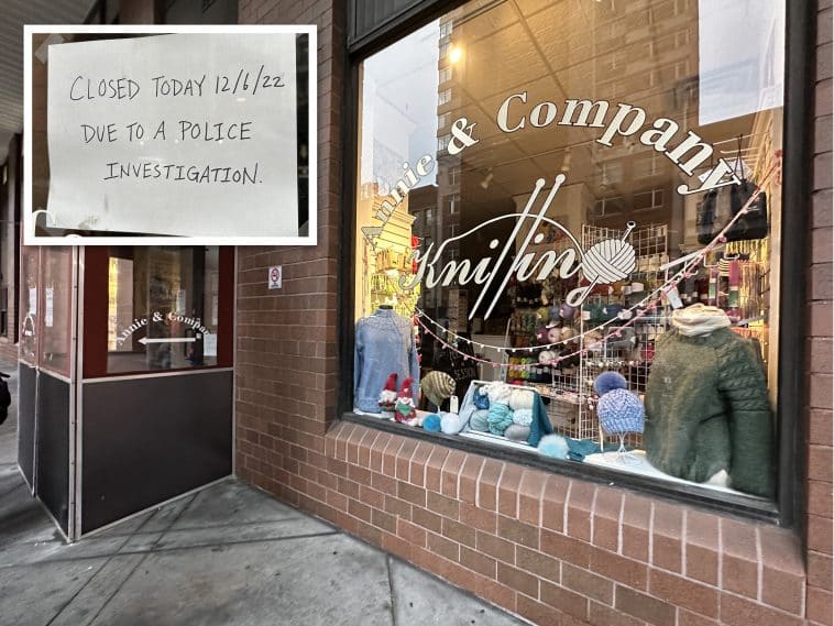 UES kitting and needlepoint shop Annie & Company has become one of the latest businesses targeted by thieves.