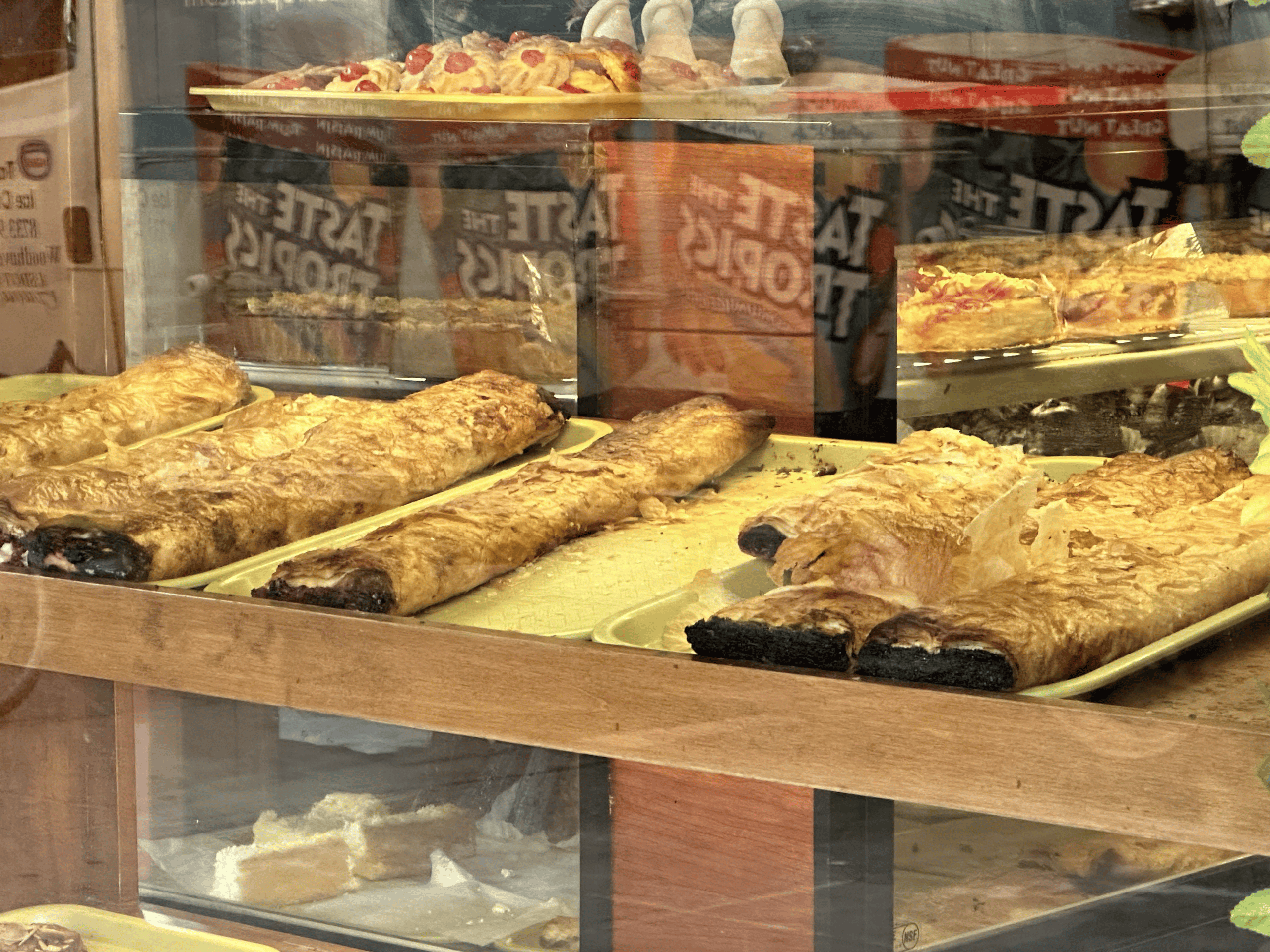 Pastries are for sale at Budapest Cafe despite the closure order | Upper East Site