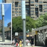 The City plans to allow 18 of these 32-foot tall Link5G towers to be installed on the UES | Upper East Site