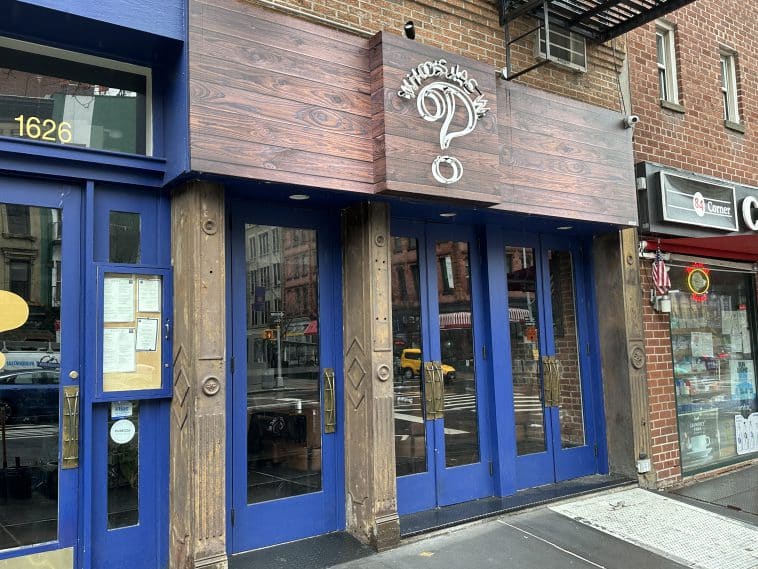 Who's Jac W.? closed down permanently without warning on New Year's Day | Upper East Site