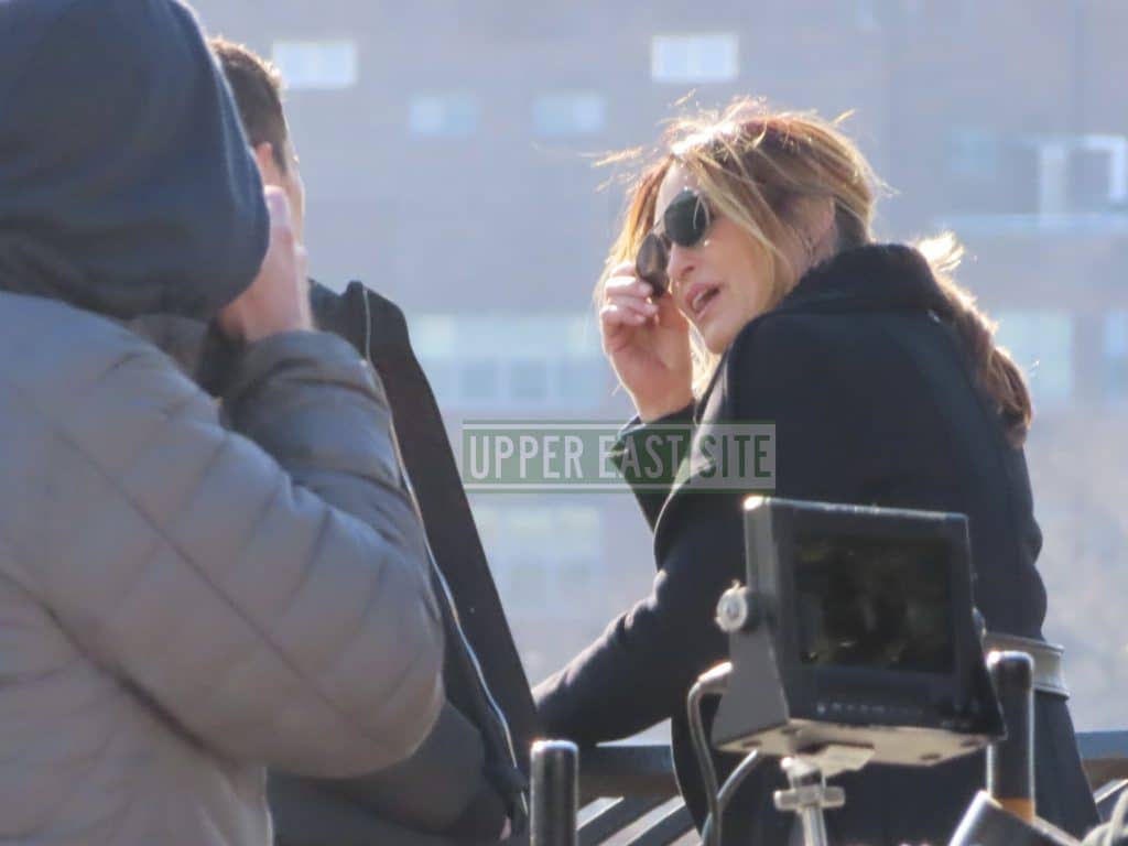 Hargitay and Pisano filmed what appeared to be a pivotal scene | Upper East Site