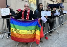 Right wing activists protest Drag Story Hour at Upper East Side library | Upper East Site