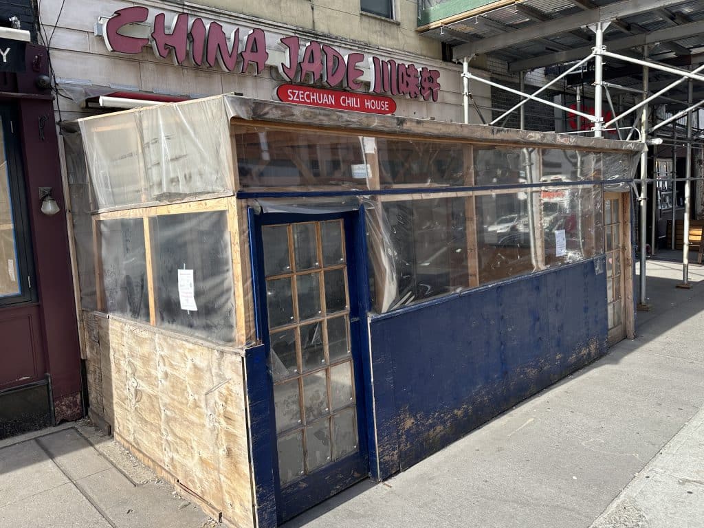 China Jade was evicted from its Second Avenue location | Upper East Site