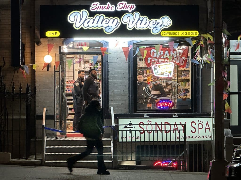 A neighbor says Valley Vibez is one of the more than 1,400 unlicensed dispensaries in NYC | Upper East Site