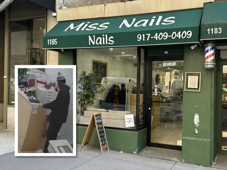 Robbery suspect swipes $1,100 from UES nail salon | Upper East Site, NYPD