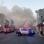 The UES stinks of smoke because of this 5-alarm fire in West New York, New Jersey | Citizen App