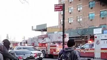 Two firefighters hurt battling a small fire in an UES Building, officials said | Citizen app