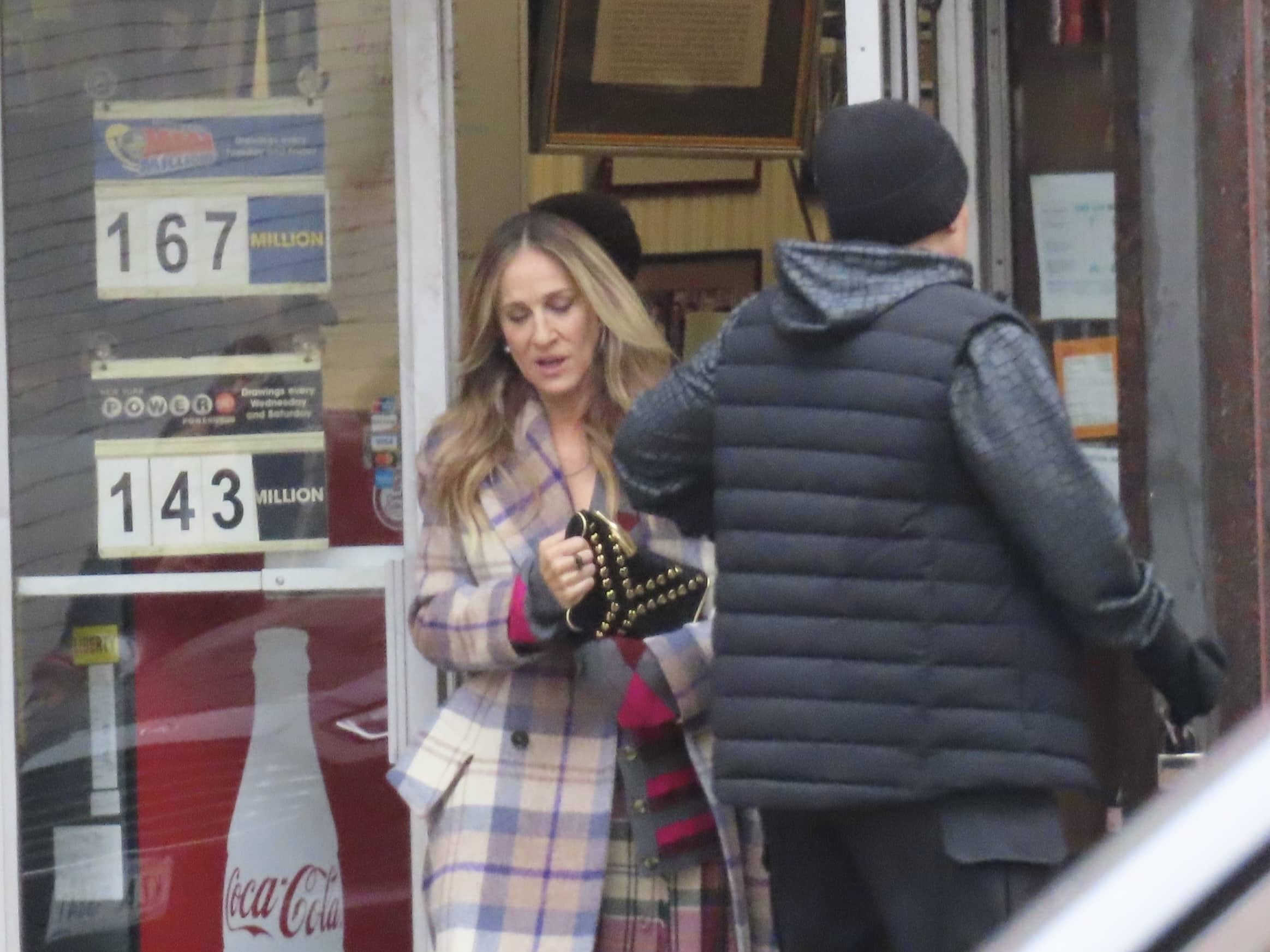 Sarah Jessica Parker films 'And Just Like That' at Lexington Candy Shop on the UES | Upper East Site