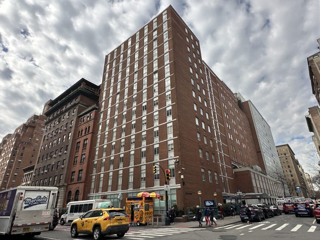 The new tower would be more than double the height of the current Lenox Hill Hospital building on Lexington Avenue | Upper East Site