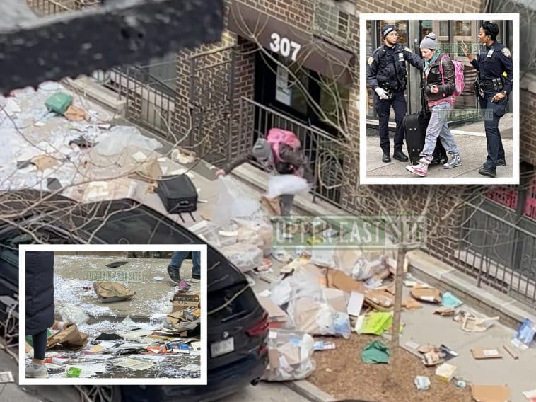 Deranged homeless woman trashes UES block, cops let her walk free | Upper East Site