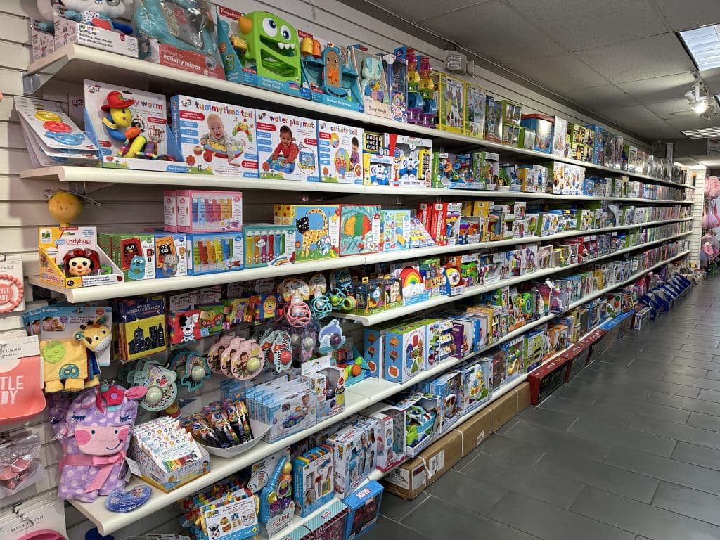 Lisa Dragonetti says she cannot lock up the hundreds of toys on her shelves | Upper East Site