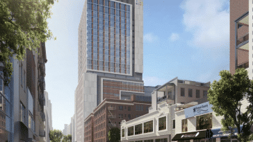 Lenox Hill Hospital’s ‘destructive’ plan for a monstrous new tower a non-starter with UES neighbors | Rendering via Northwell Health